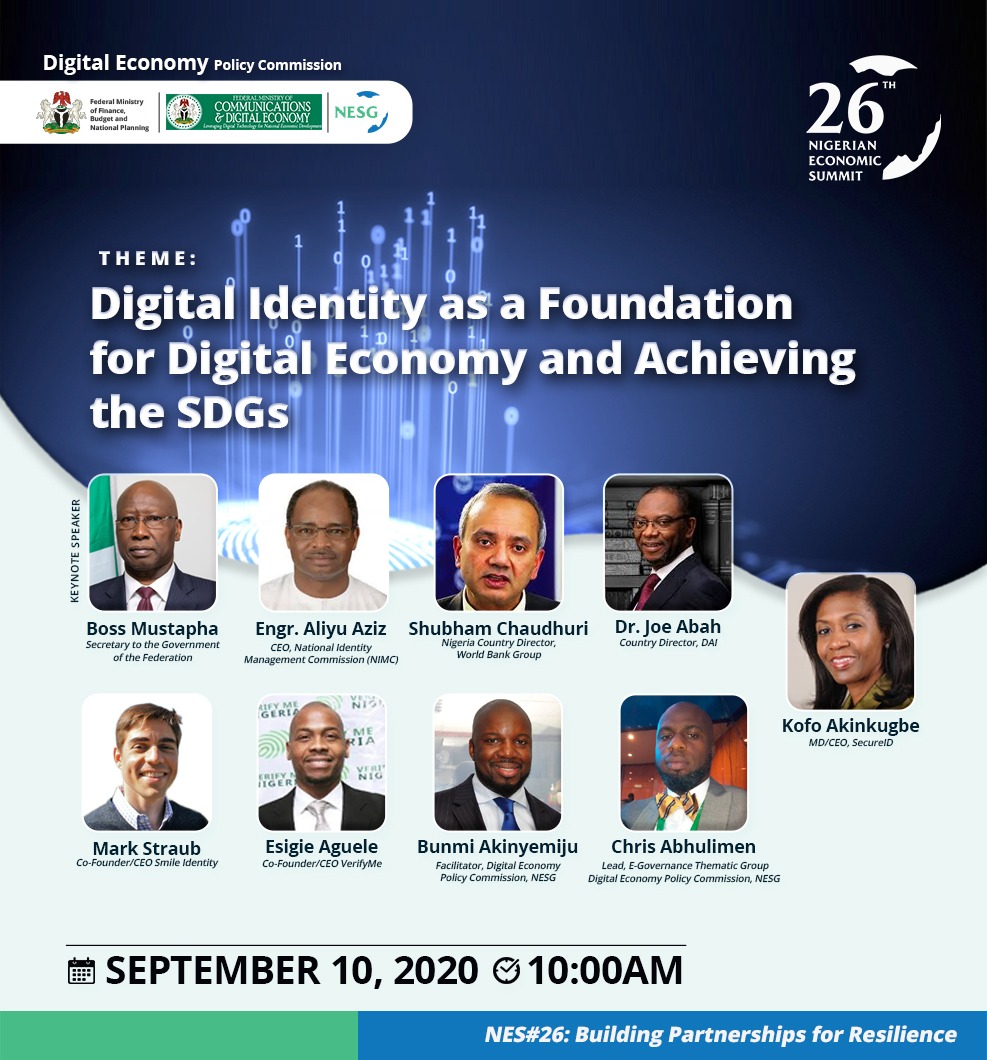 NES26 Pre-summit Event: Digital Identity as a foundation for Digital Economy and achieving the SDGs